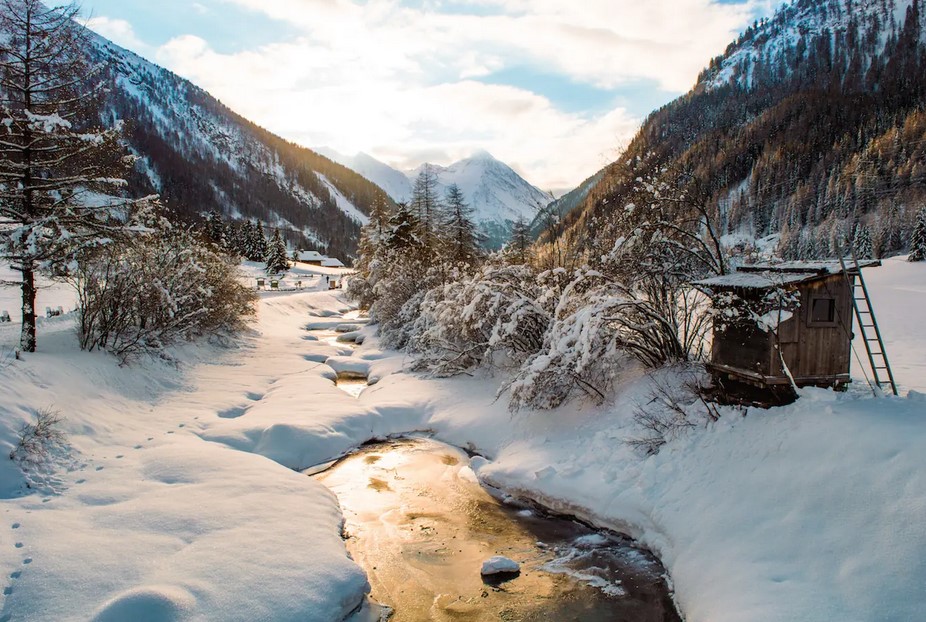 Adembenemende Alpenlandschappen voor de winterliefhebber